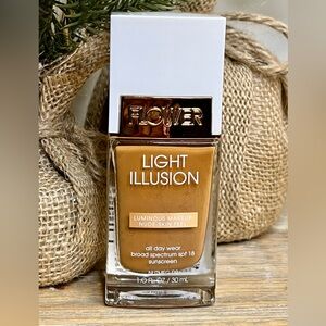 Drew Barrymore Flower Beauty Light Illusion Foundation Nutmeg New Low Price!